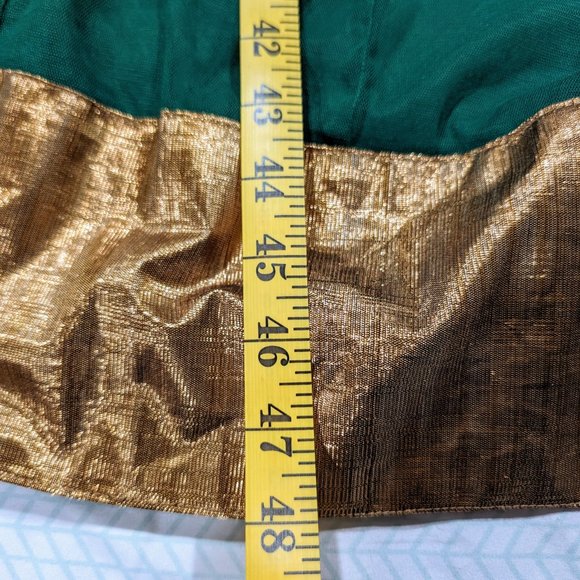 Elegant Green and Gold Women Salwar - Picture 7 of 12